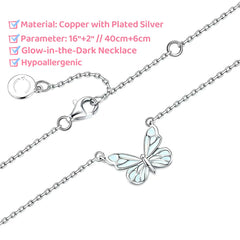 Glow-in-the-Dark Butterfly Jewelry Collection - Remellia